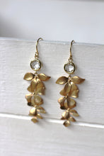 Lade das Bild in den Galerie-Viewer, OHRRINGE AURELIA VERGOLET KRISTALL