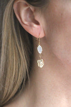 Lade das Bild in den Galerie-Viewer, OHRRINGE EDEN VERGOLDET WEISS