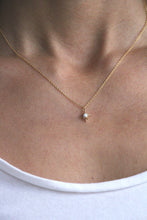 Lade das Bild in den Galerie-Viewer, KETTE STAR VERGOLDET OPAL