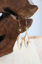 Lade das Bild in den Galerie-Viewer, OHRRINGE DAISY VERGOLDET KRISTALL