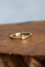 Lade das Bild in den Galerie-Viewer, RING TURQUOISE SUN VERGOLDET