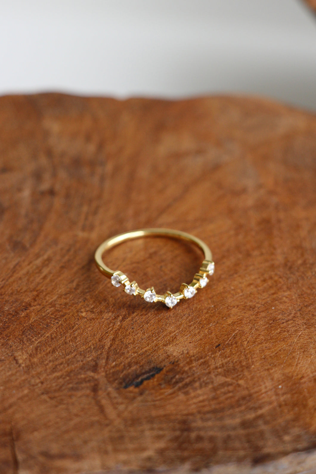 RING BOHEMIA VERGOLDET